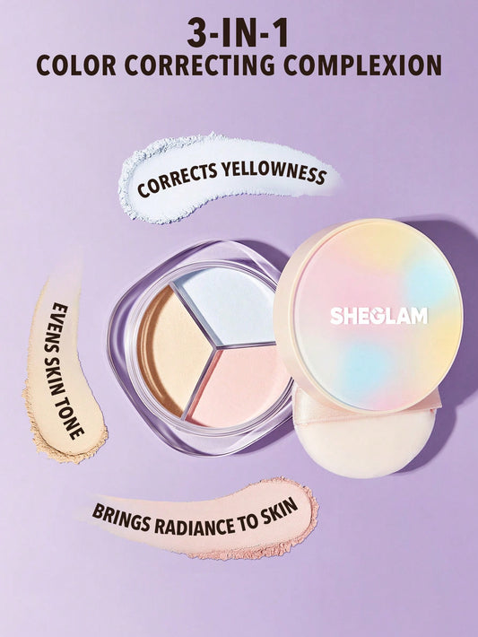 Sheglam Radiance Ring 3in1 Correcting Setting Powder 8g