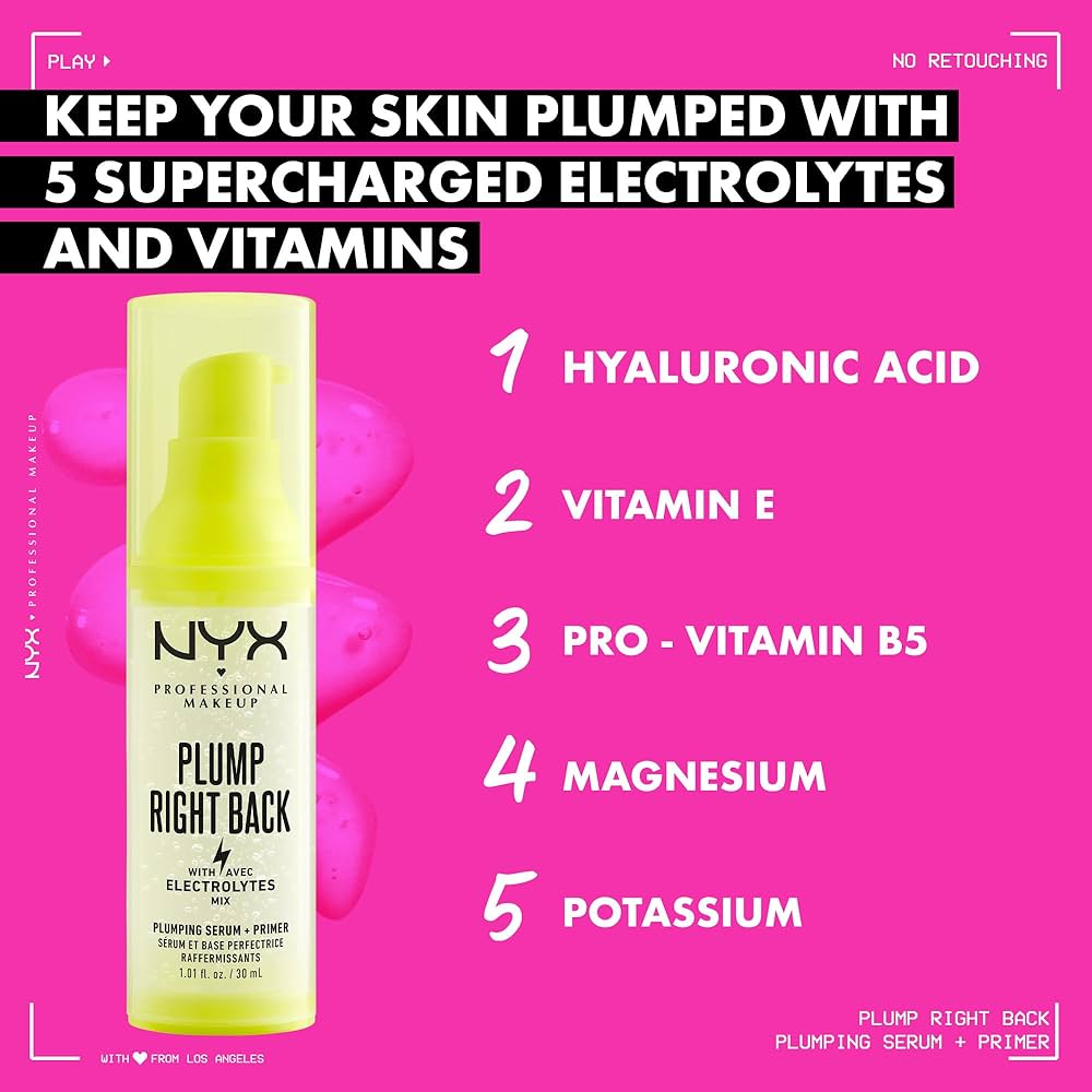 NYX Plump Right Back Plumping Serum 30ml