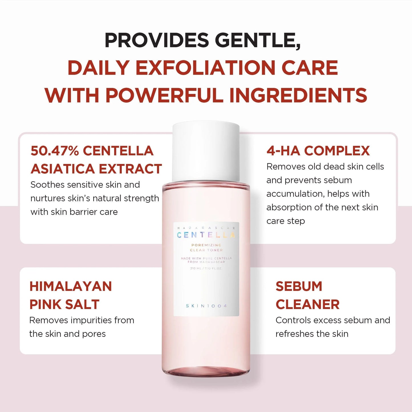SKIN1004 Madagascar Centella Poremizing Clear Toner 210ml