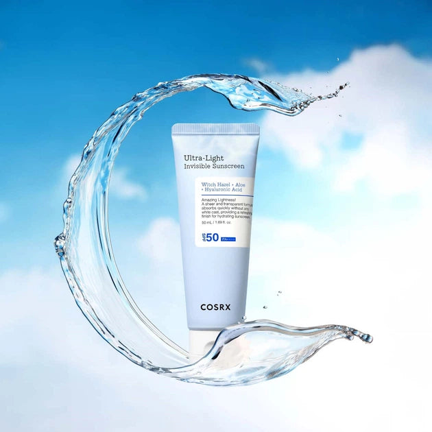 COSRX Ultra-Light Invisible Sunscreen SPF50 50ml 100% Original Made in Korea