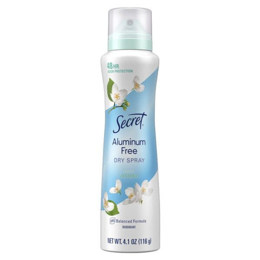 Secret Deodorant Aluminum Free Dry Spray 116g 48HR Protection