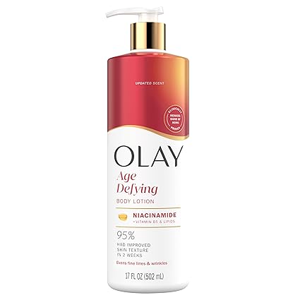 OLAY Body Lotion 502ml Age Defying Niacinamide+Vit. B5 & Lipids
