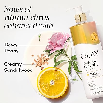 OLAY Body Lotion 502ml Dark Spot Correcting AHA & Vitaminc C + Niacinamide