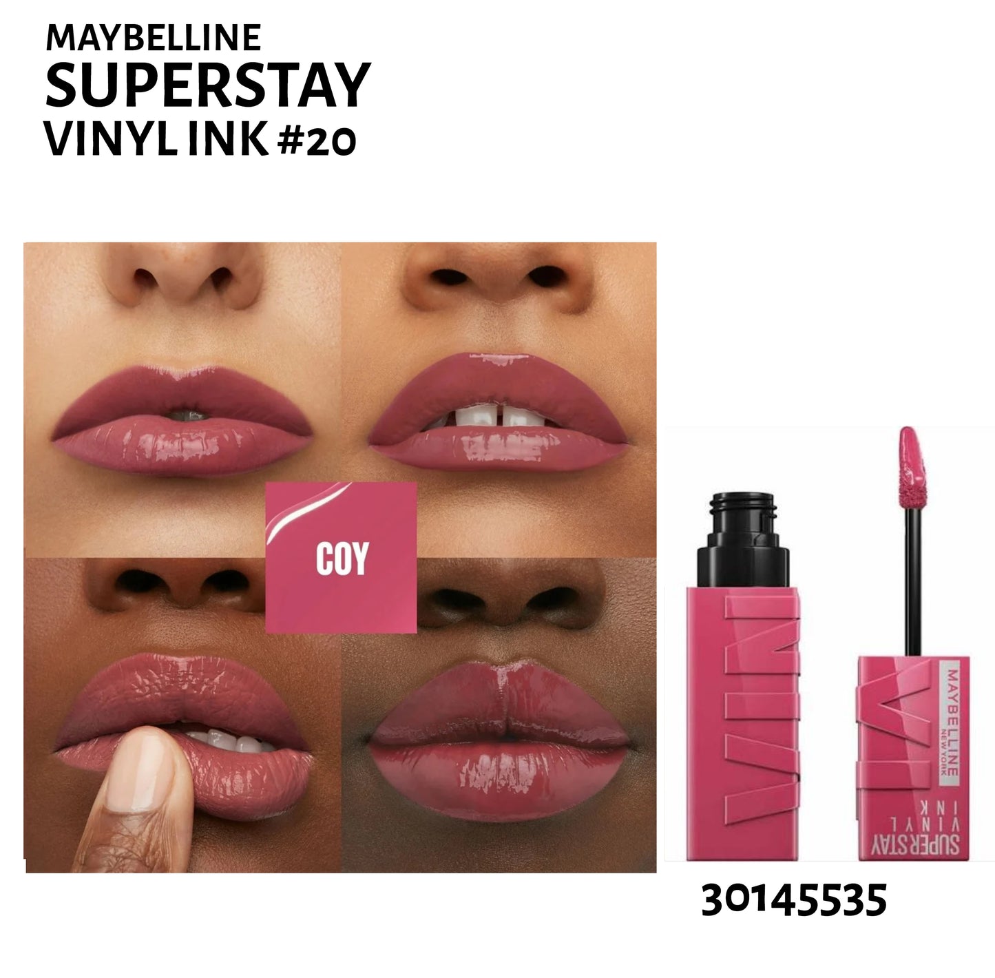 Maybelline Super Stay Vinyl Ink Longwear Liquid Lipcolor