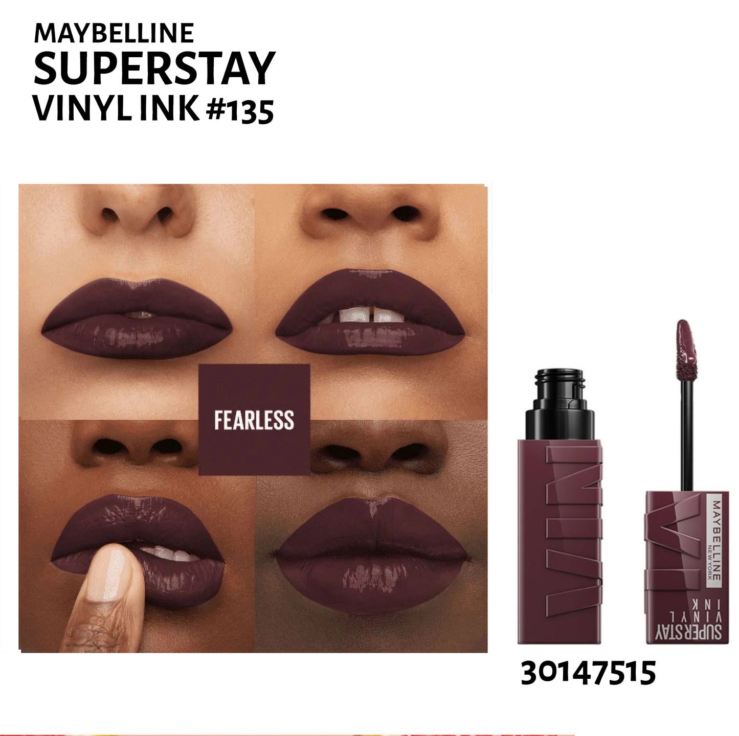 Maybelline Super Stay Vinyl Ink Longwear Liquid Lipcolor