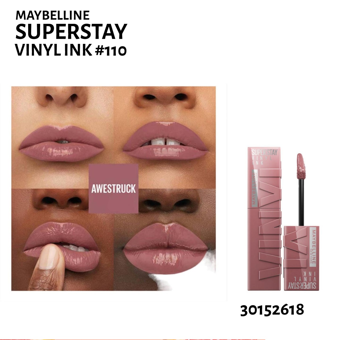 Maybelline Super Stay Vinyl Ink Longwear Liquid Lipcolor