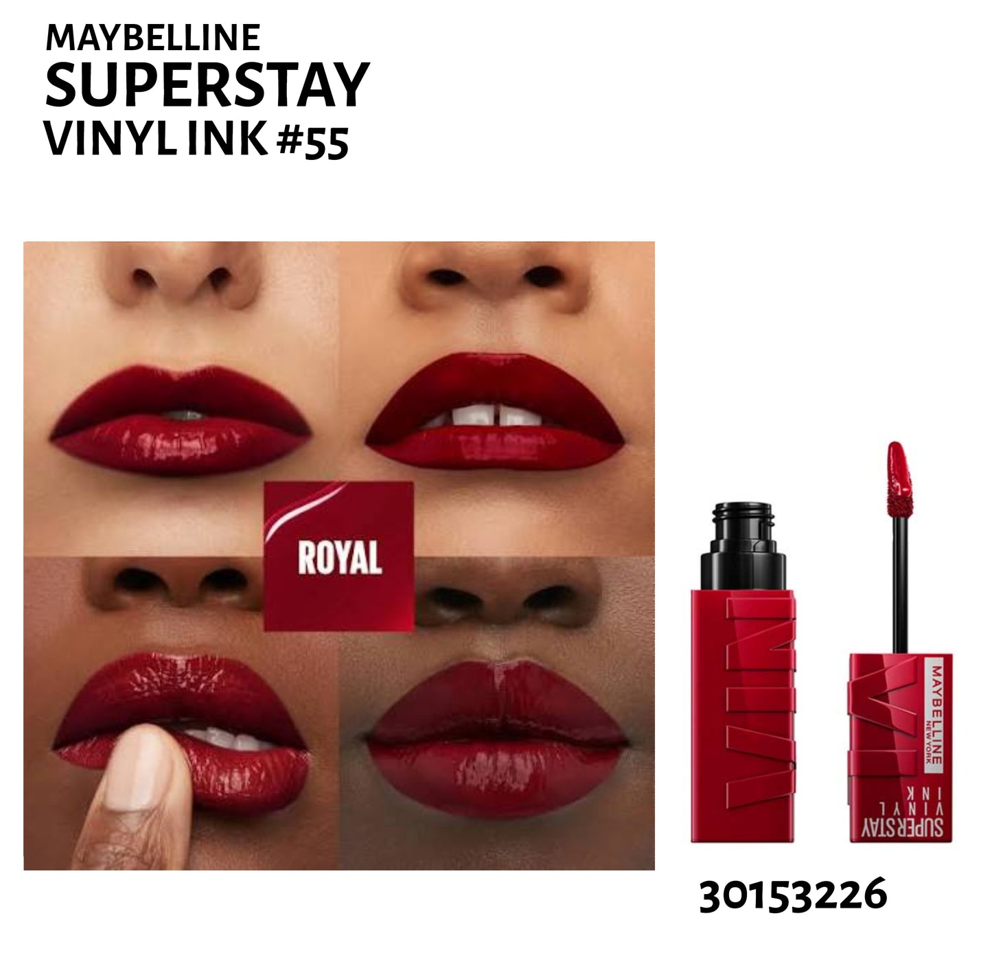 Maybelline Super Stay Vinyl Ink Longwear Liquid Lipcolor