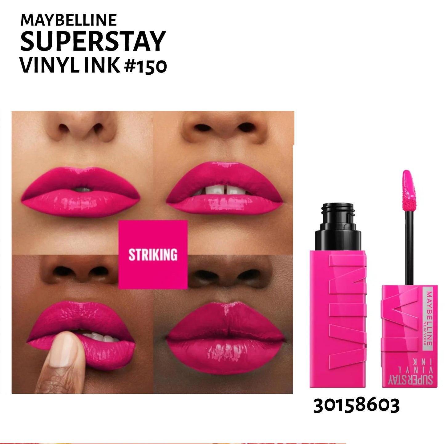 Maybelline Super Stay Vinyl Ink Longwear Liquid Lipcolor