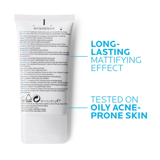 La Roche-Posay Effaclar Mat Sebo-Controlling Moisturizer 40ml