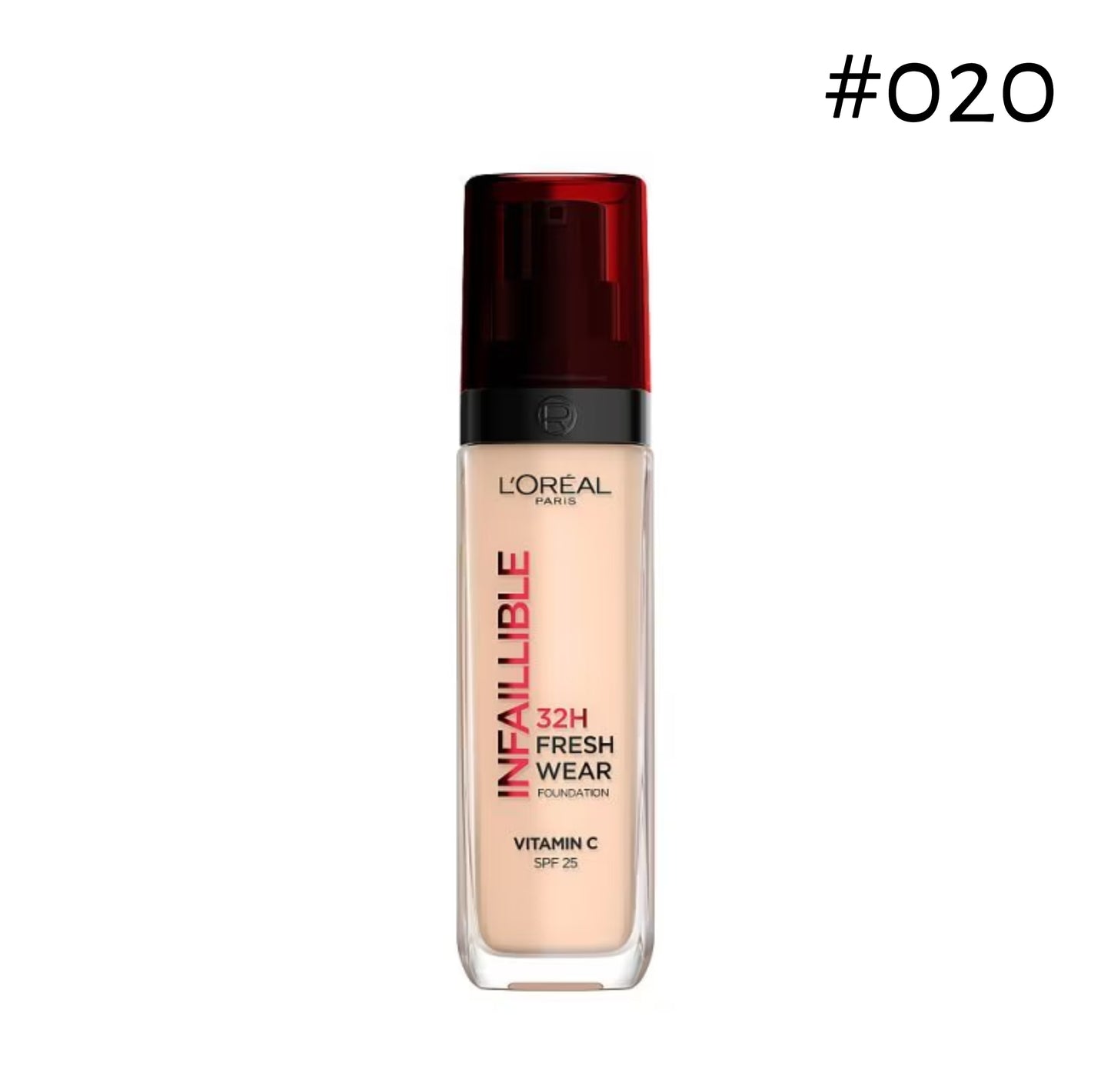 L'OREAL PARIS Infaillible 32H Fresh Wear Foundation Vitamin C SPF25 250 30ml
