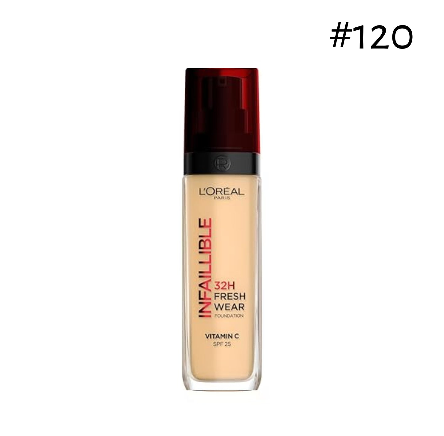 L'OREAL PARIS Infaillible 32H Fresh Wear Foundation Vitamin C SPF25 250 30ml