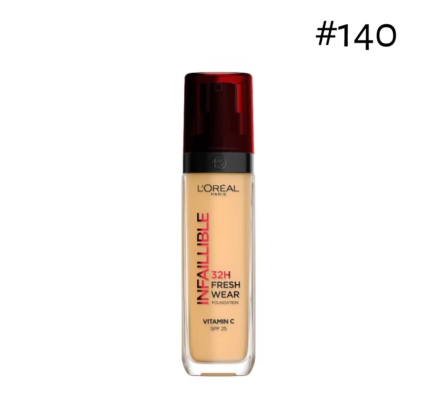 L'OREAL PARIS Infaillible 32H Fresh Wear Foundation Vitamin C SPF25 250 30ml
