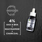 Garnier PureActive AHA+BHA Charcoal Anti-Imperfection Black Serum 30ml