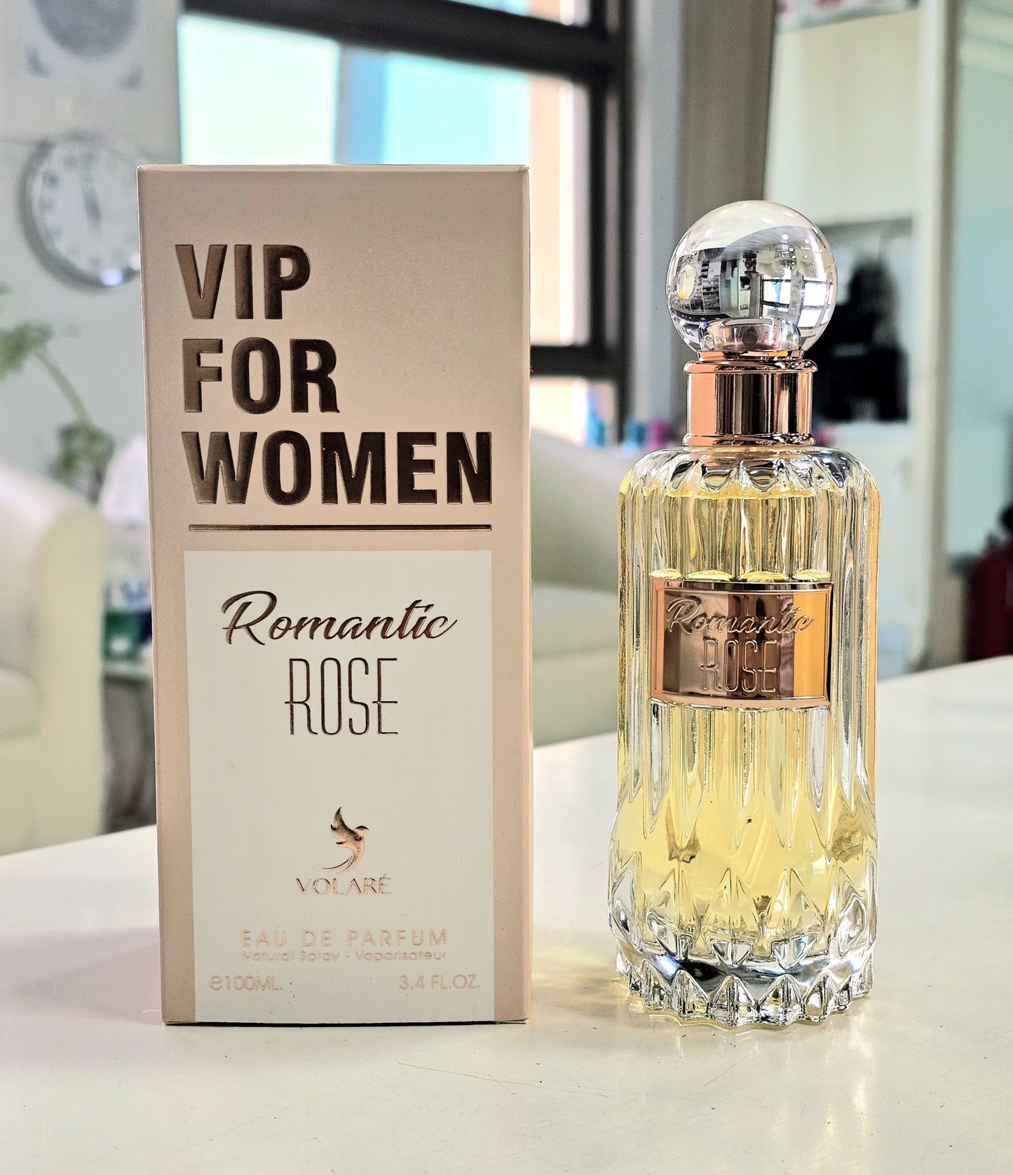 VOLARE PERFUME VIP FOR WOMEN EDP 100ML ROMANTIC ROSE