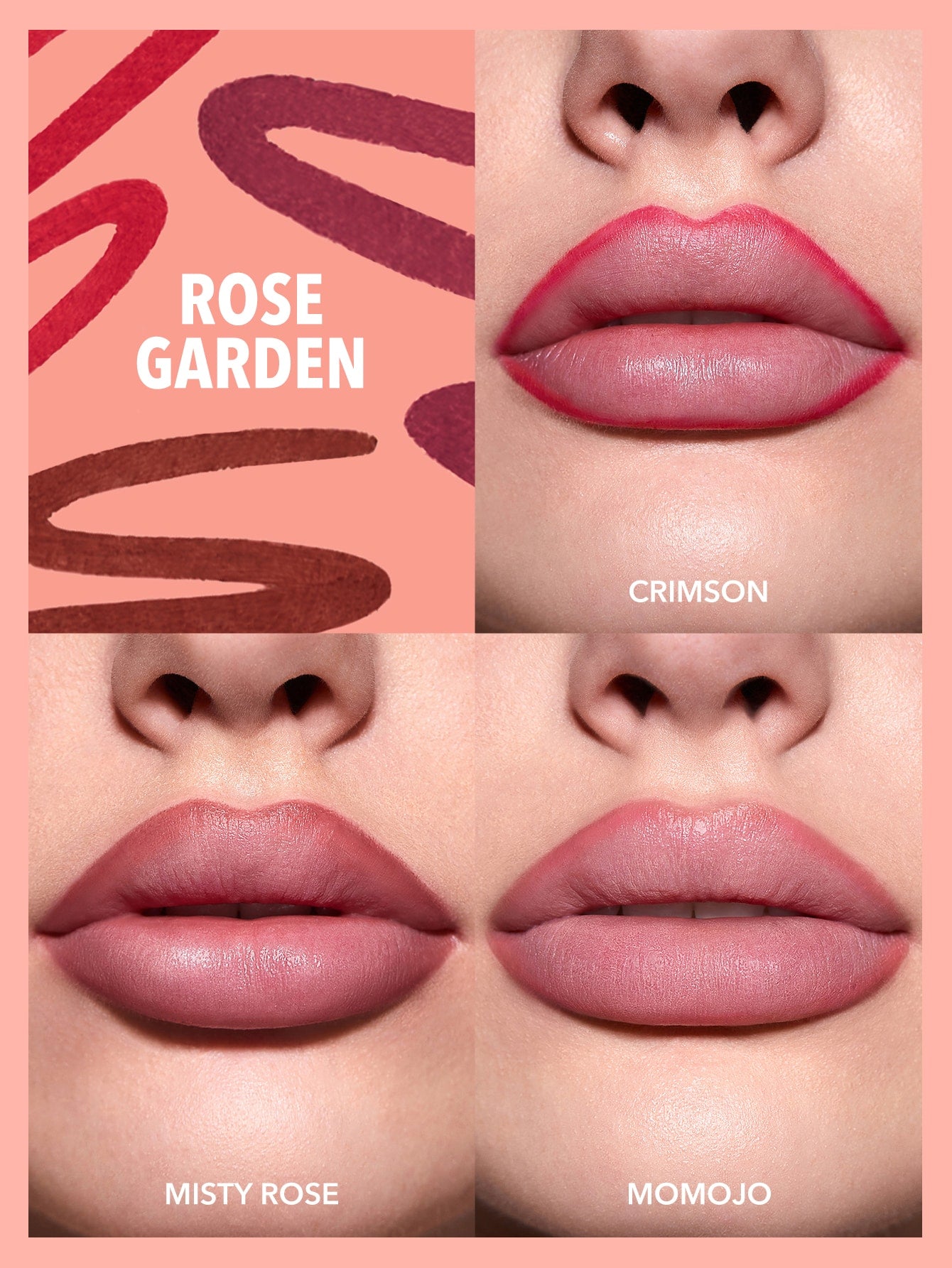 Sheglam So Lippy Lip Liner Set 0.25gx3 Rosy