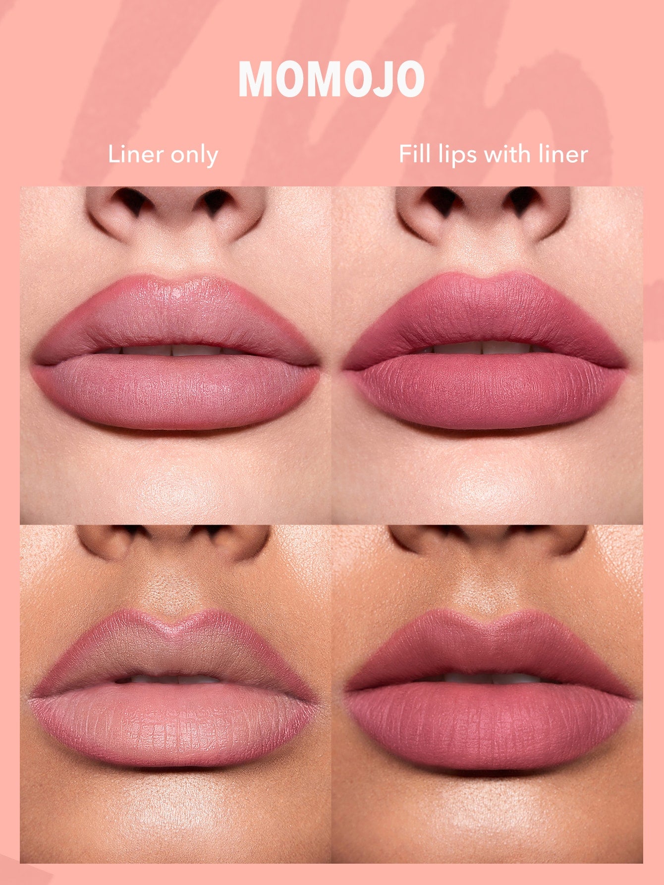 Sheglam So Lippy Lip Liner Set 0.25gx3 Rosy