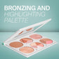 OFRA Pro Palette - On The Glow Highlighting and Bronzing
