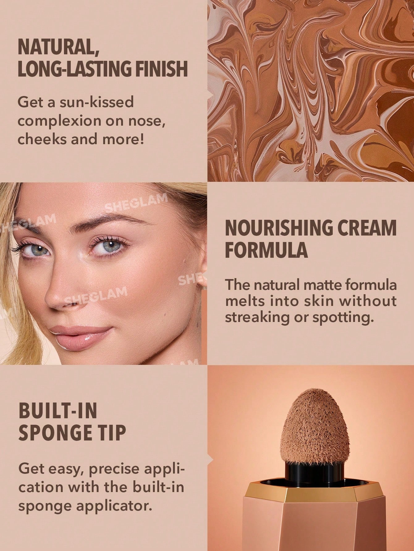 Sheglam Sun Beam Matte Liquid Bronzer 5.2ml