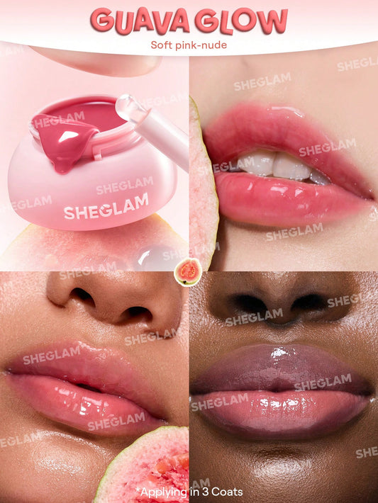 Sheglam Hydra Jelly Pocket Lip Jam 3.5g Guava Glow