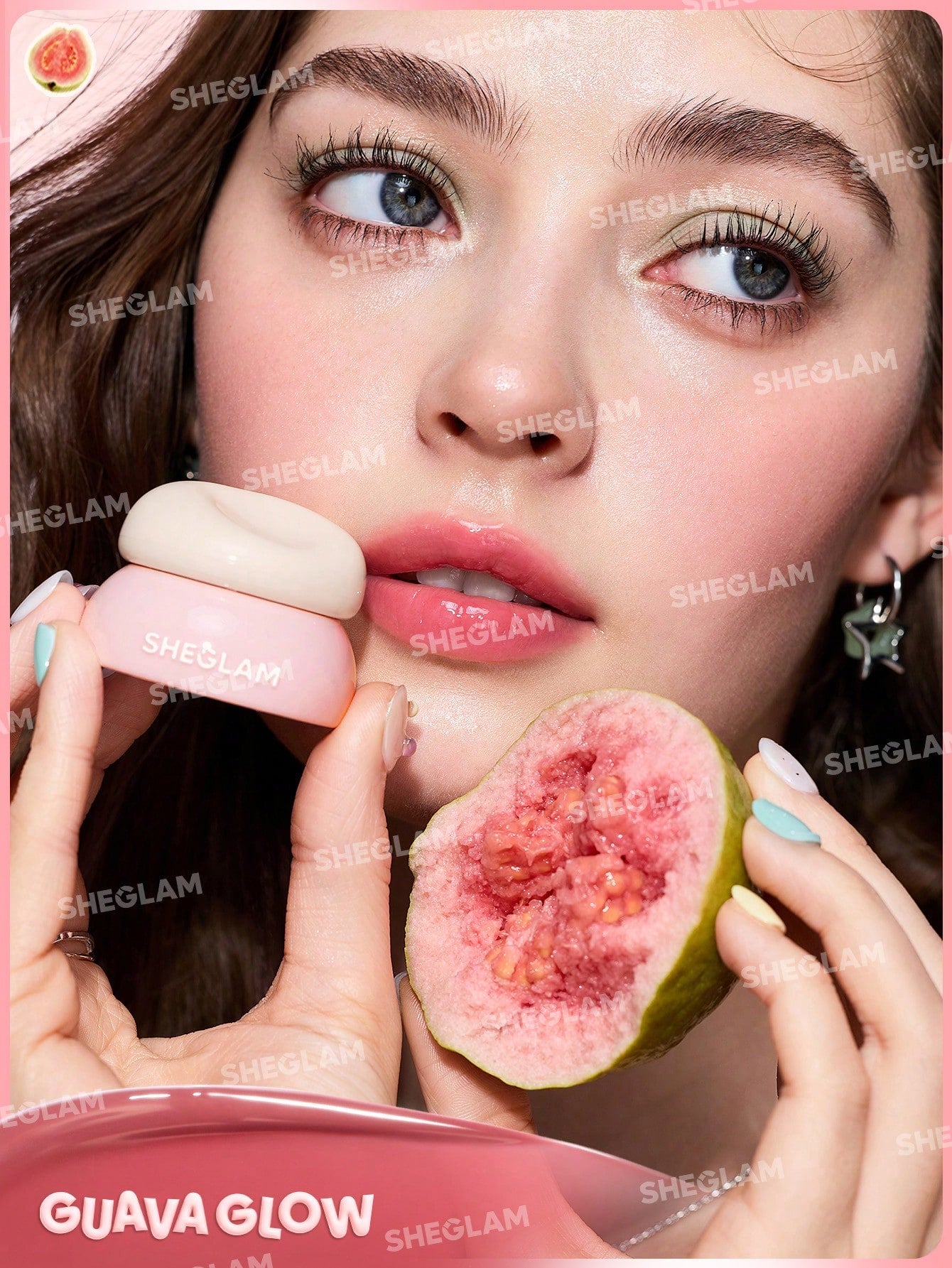 Sheglam Hydra Jelly Pocket Lip Jam 3.5g Guava Glow
