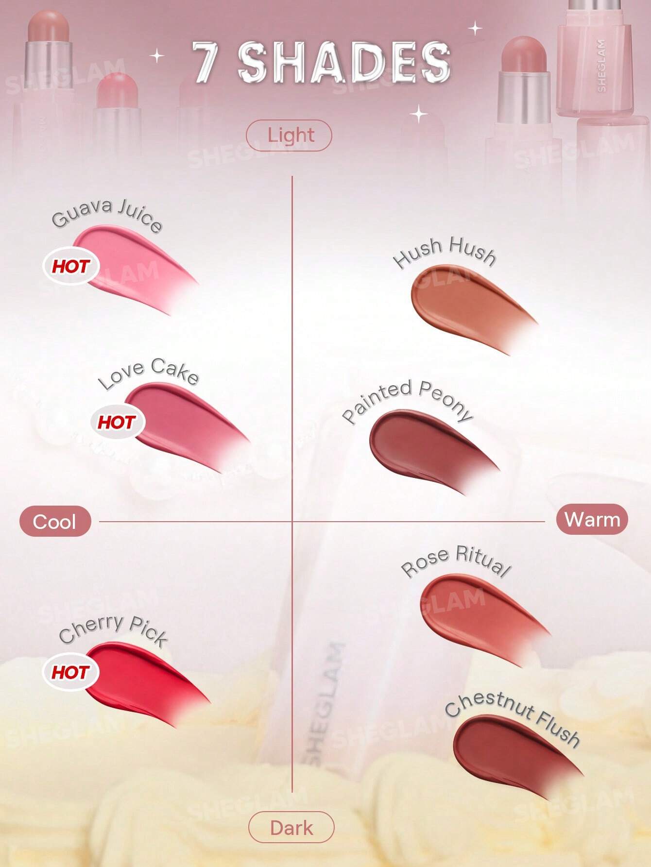 Sheglam Buttery Bliss Blush Stick 6g