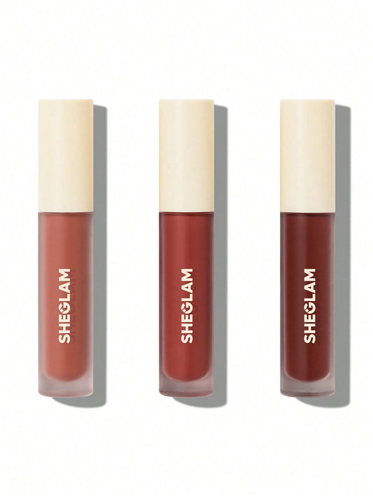 Sheglam Matte Allure Mini Liquid Lipstick Set 2.3mlx3 Private Tour