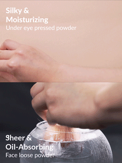 Sheglam Insta-Ready Face&Under Eye Setting Powder Duo - Translucent