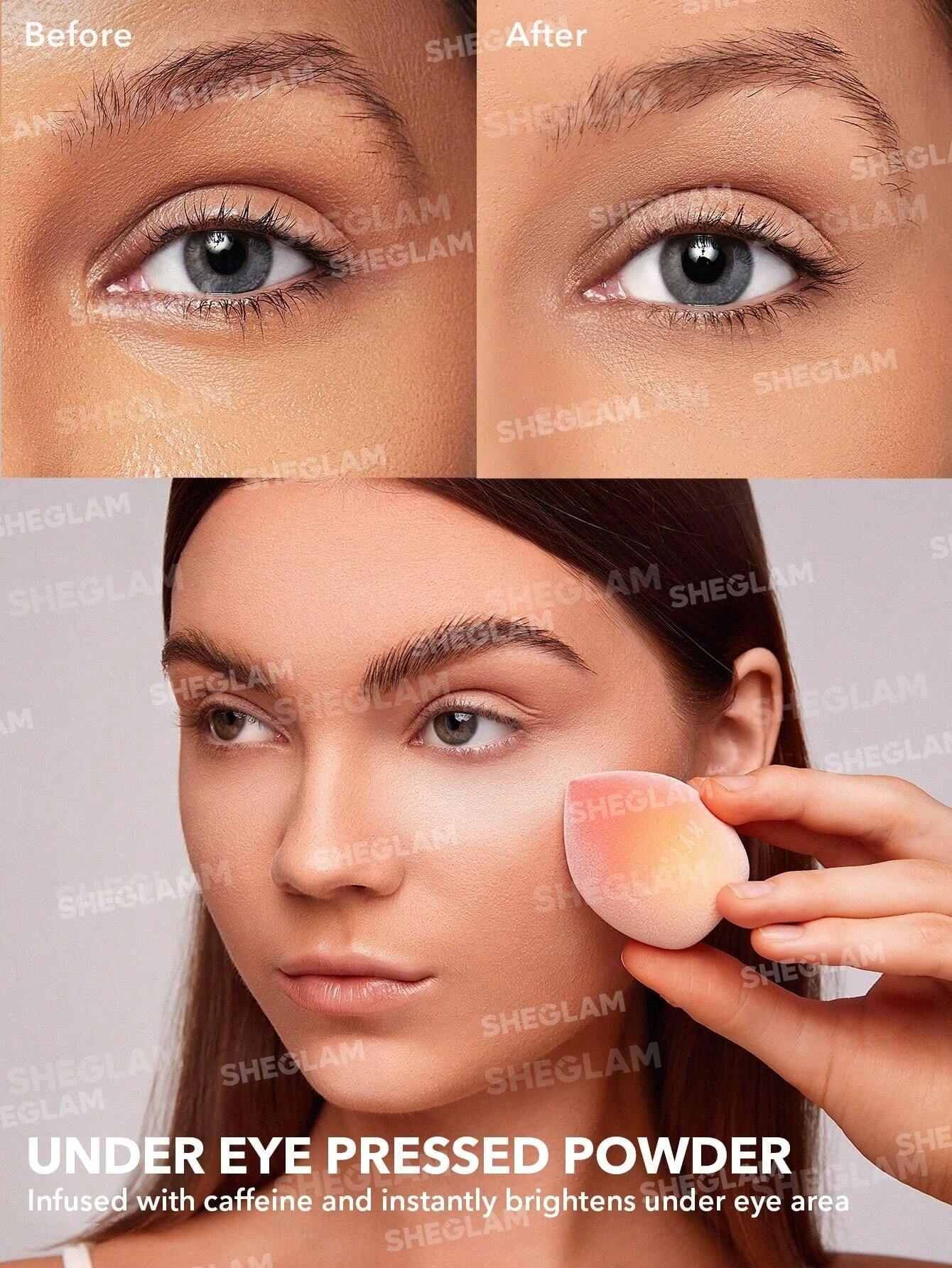 Sheglam Insta-Ready Face&Under Eye Setting Powder Duo - Translucent