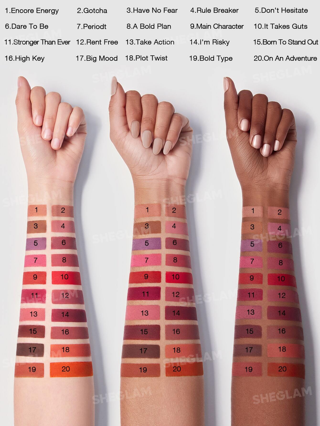 Sheglam Dynamatte Boom Long-Lasting Matte Lipstick 2.7g