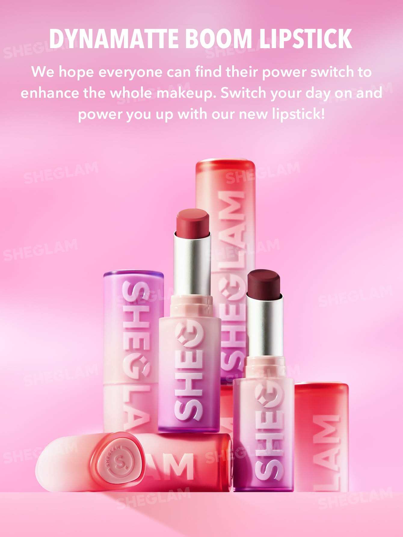 Sheglam Dynamatte Boom Long-Lasting Matte Lipstick 2.7g