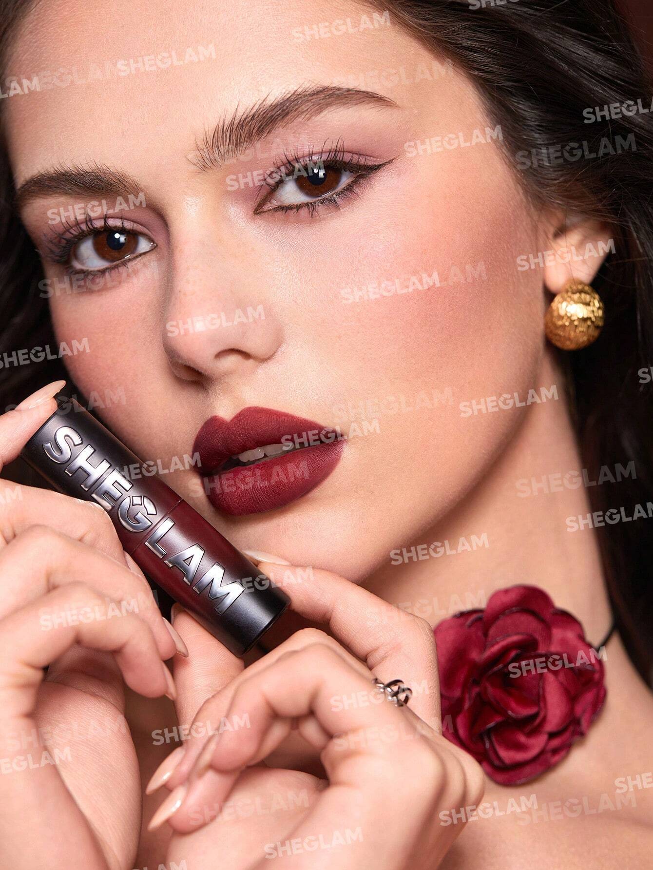 Sheglam Ember Rose Dynamatte Boom Long-lasting Matte Lipstick 2.7g My Beloved