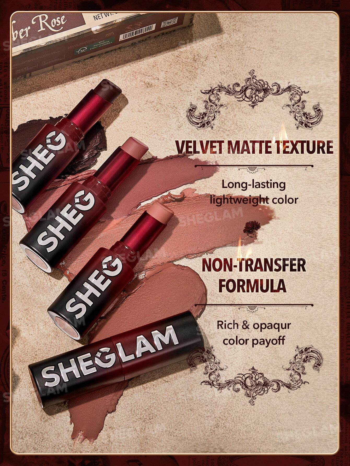 Sheglam Ember Rose Dynamatte Boom Long-lasting Matte Lipstick 2.7g My Beloved