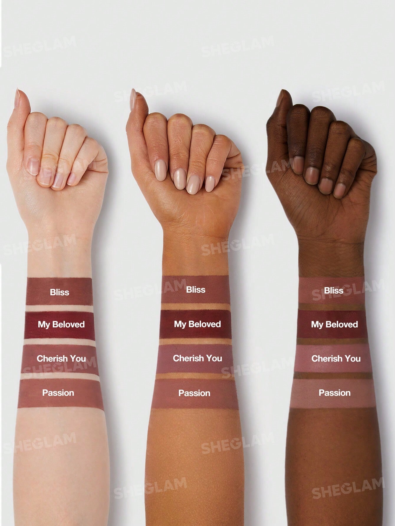 Sheglam Ember Rose Dynamatte Boom Long-lasting Matte Lipstick 2.7g My Beloved