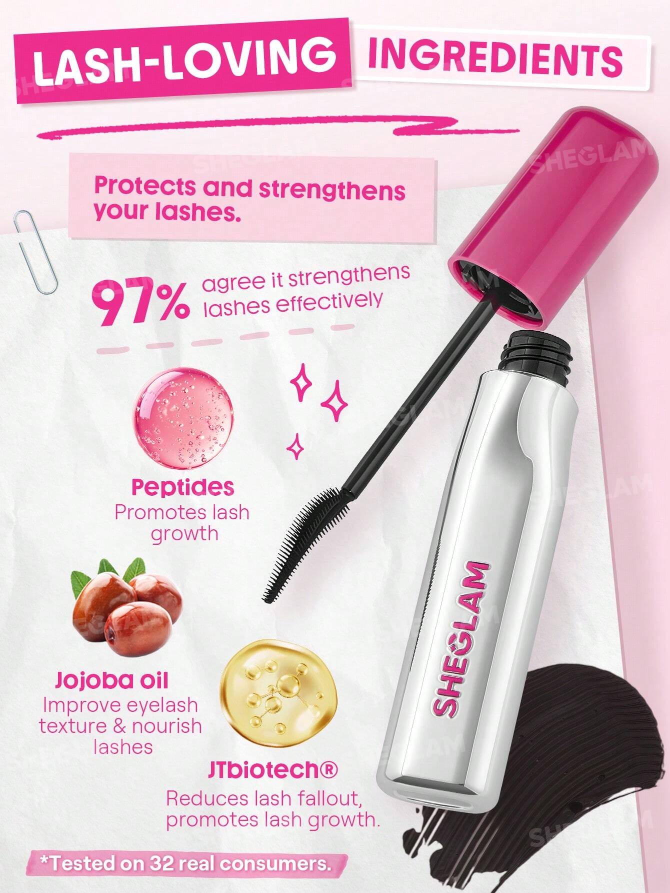 Sheglam Mascara Ultra Lash Lift 8ml Black