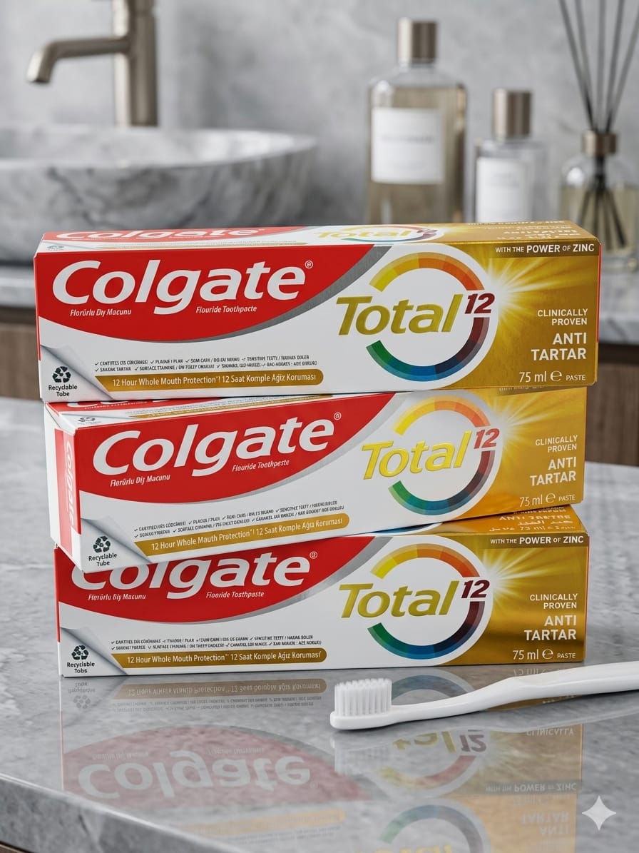 Colgate Toothpaste Total 12 75ml Anti Tartar