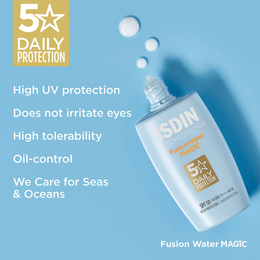 ISDIN Fotoprotector FusionWater Magic 5 Daily Protection SPF50 50ml