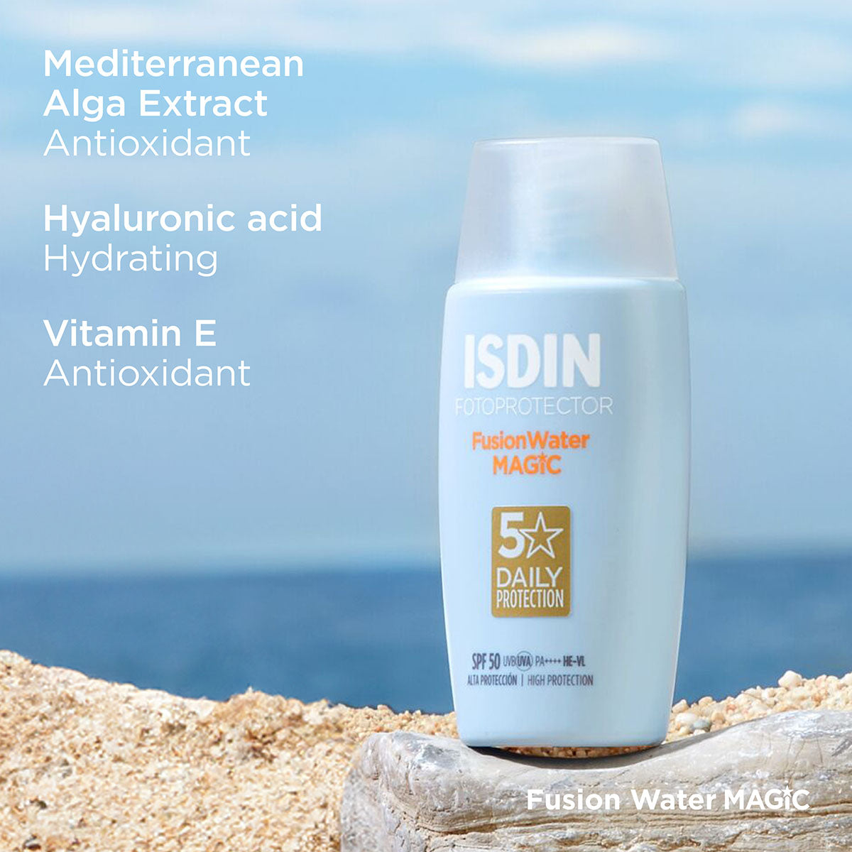 ISDIN Fotoprotector FusionWater Magic 5 Daily Protection SPF50 50ml