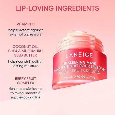 Laneige Berry Sweet Lip Trio Set