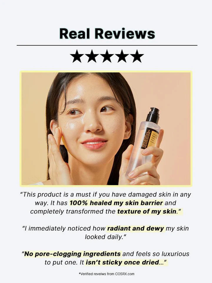COSRX Advanced Snail 96 Mucin Power Essence 100ml 100% Original Made in Korea