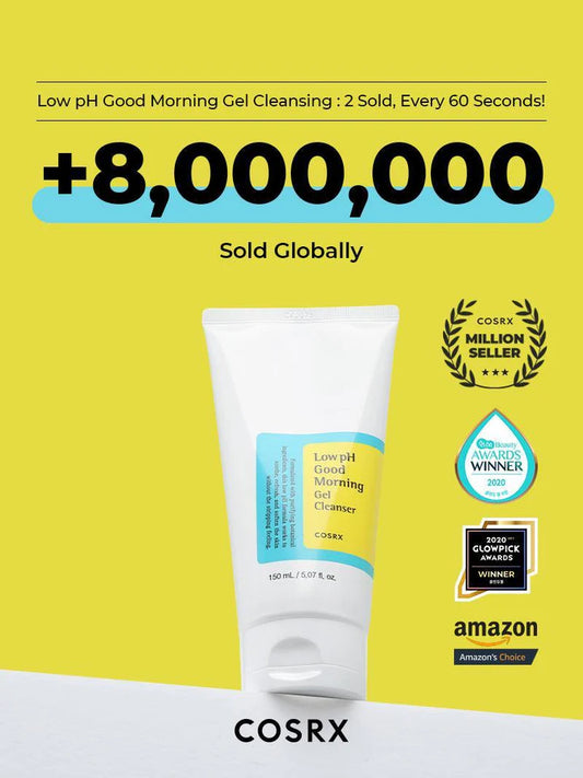 COSRX Low PH Good Morning Gel Cleanser 150ml 100% Original