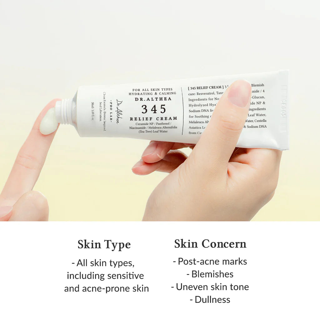 Dr. Althea 345 Relief Cream 50ml 100% Original