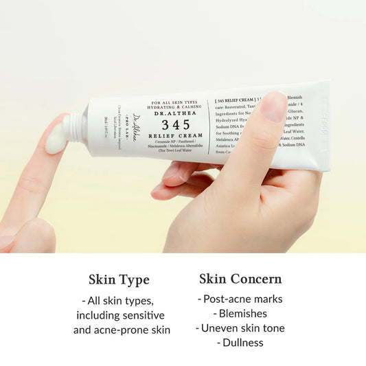 Dr. Althea 345 Relief Cream 50ml 100% Original