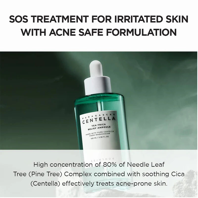 Skin1004 Madagascar Centella Tea-Trica Relief Ampoule 100ml