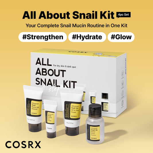 Cosrx All About Snail Kit 4-Step