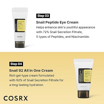 Cosrx All About Snail Kit 4-Step