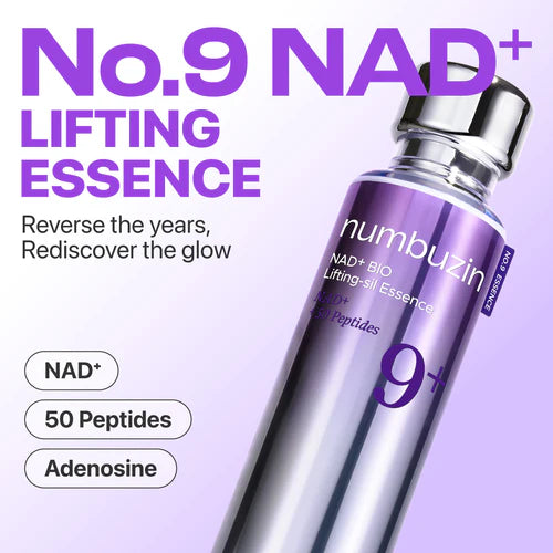 Numbuzin 9+ NAD+ Bio Lifting-sil Essence NAD+ +50 Peptides 50ml