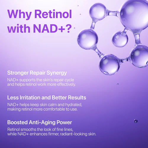 Numbuzin 9+ NMN Retinol Volumetox Eye Cream NMN+Retinal+50 Peptides 10ml