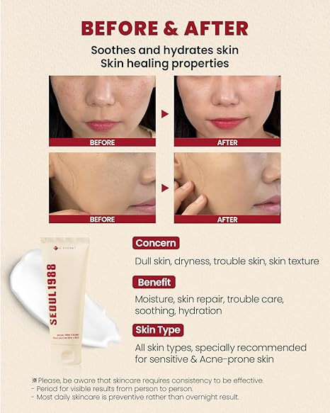 K-Secret Seoul 1988 Cream Snail Mucin 93%+Rice 100ml