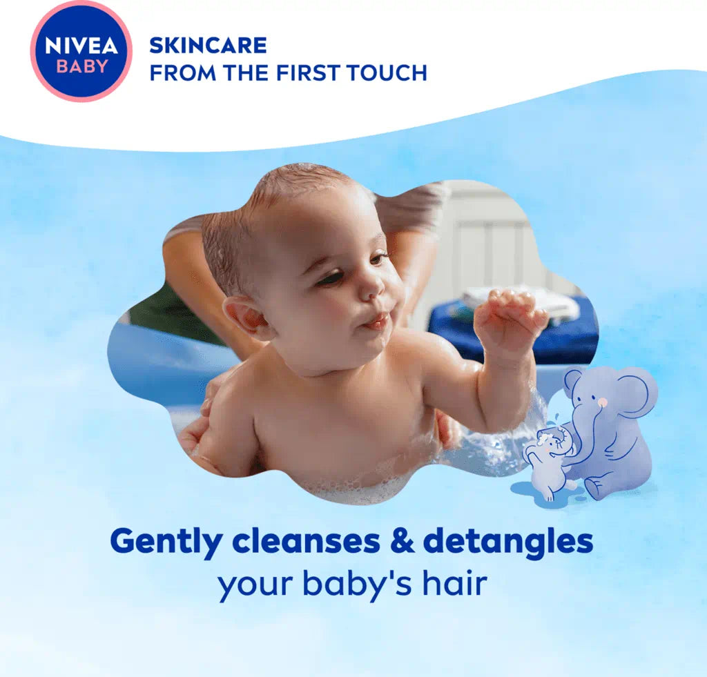 Nivea Baby Shampoo Gentle & Mild With Almond Oil & Vitamins B5, C, E
