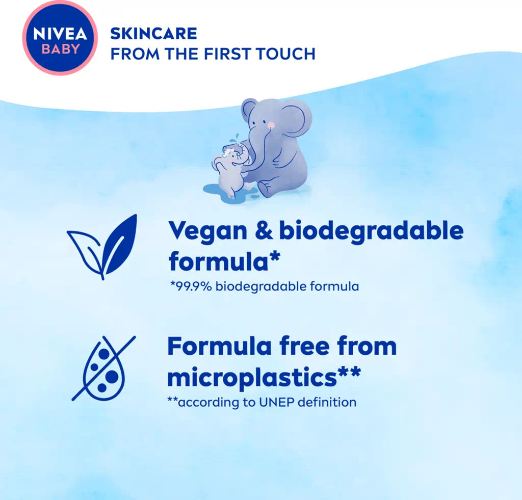 Nivea Baby Shampoo Gentle & Mild With Almond Oil & Vitamins B5, C, E